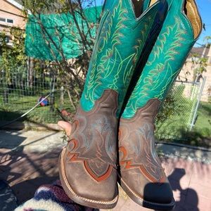 Mens squared toe boots by el general boots